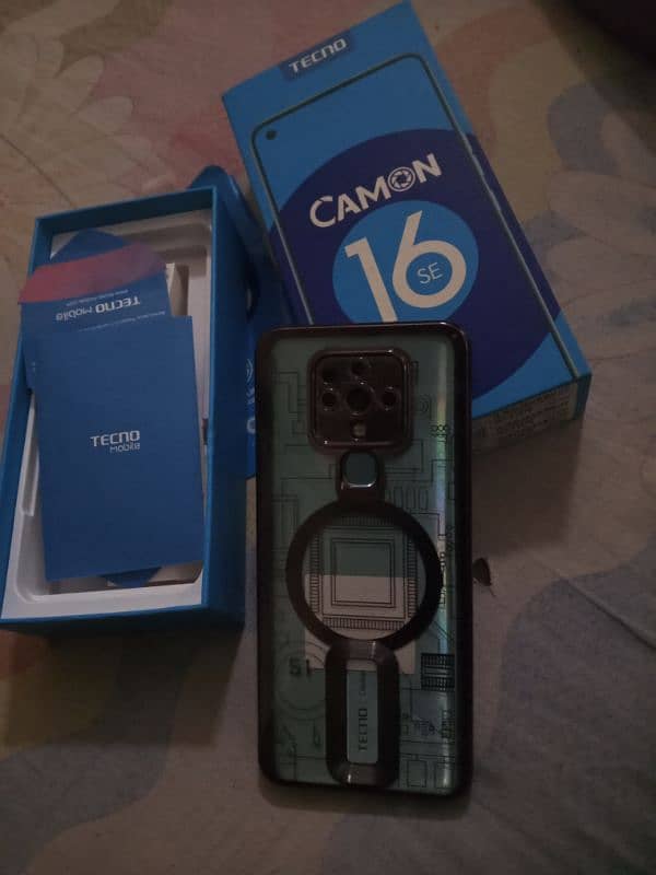 Tecno Camon 16 Se 6/128 With Box 7