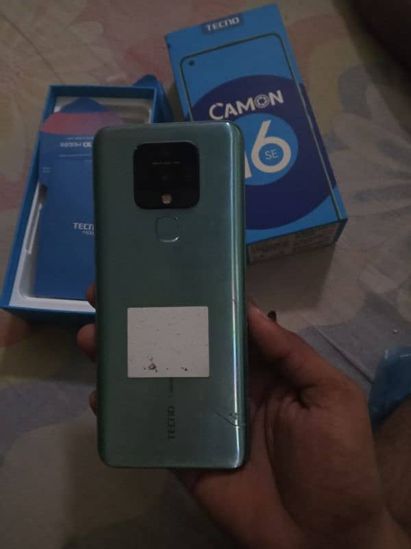 Tecno Camon 16 Se 6/128 With Box 9