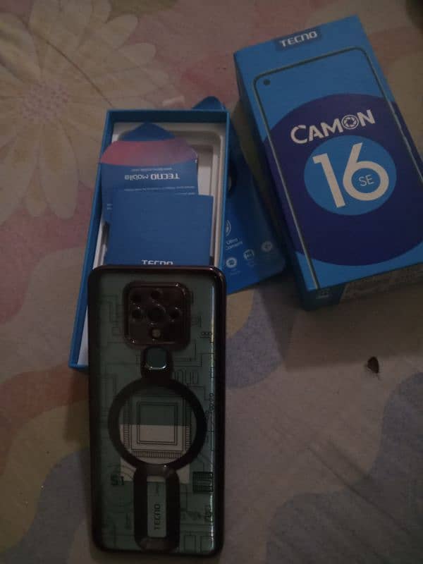 Tecno Camon 16 Se 6/128 With Box 11