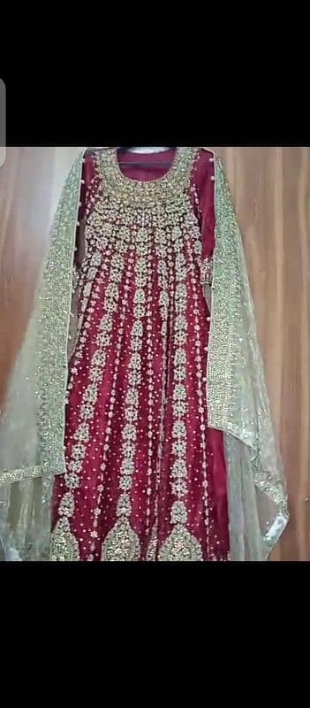 Bridal Maxi/Walima Maxi/Long Maxi/Party wear dress/ maxi for sale 2