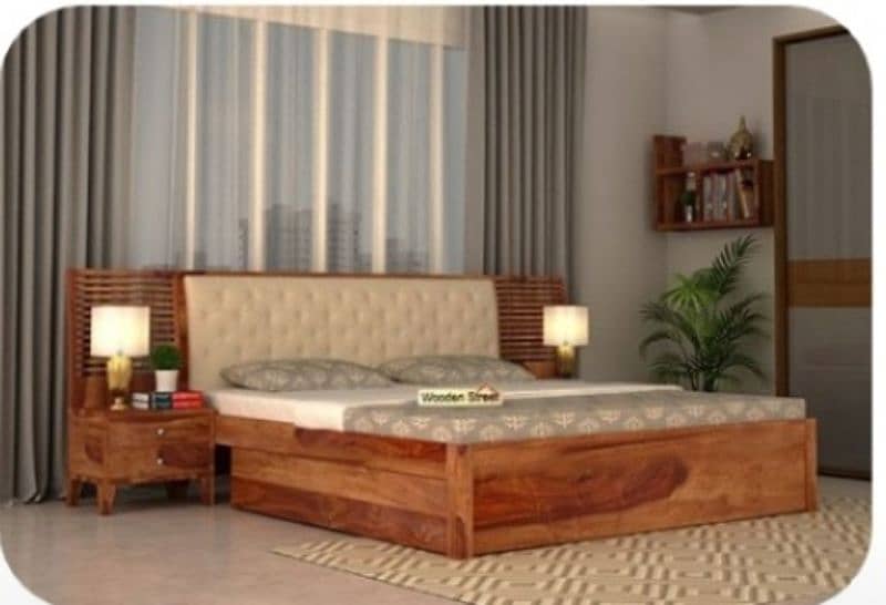 bed set | king size bed | double bed | Heaven Bed |Sheesham Furniture 9