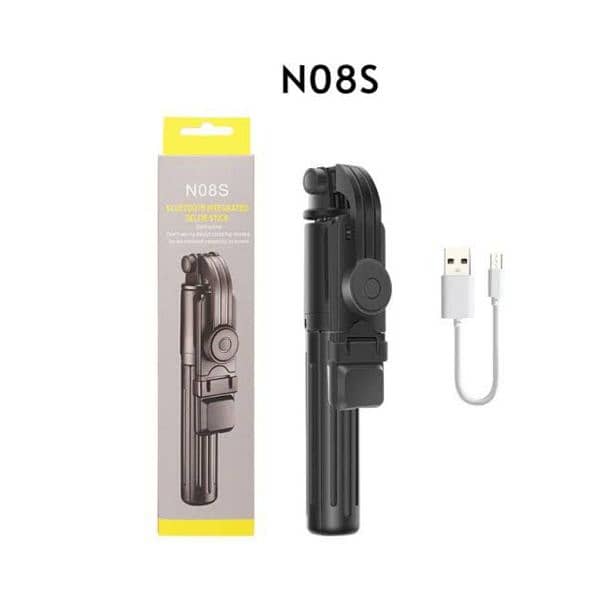 NO8S BLUETOOTH INTERGRATED SELFIE STICK BEST QUALITY. 0339-4210200 0