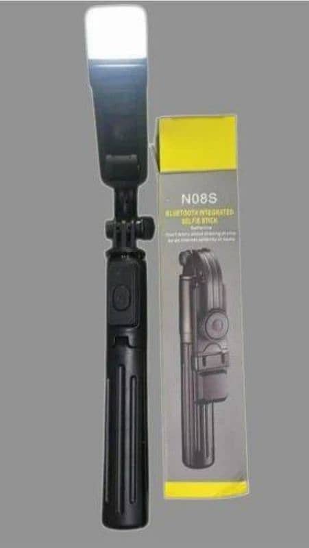 NO8S BLUETOOTH INTERGRATED SELFIE STICK BEST QUALITY. 0339-4210200 8