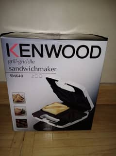 kenwood sandwich maker SM640