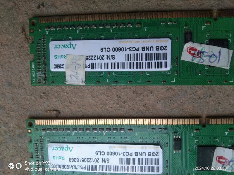 laptop and PC DDR3 Ram 7