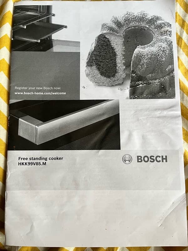 Bosch Grill Electric Oven Black and silver Model-HKK99V85. M 11