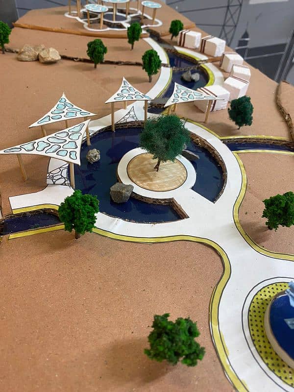 A model of five star resort 5