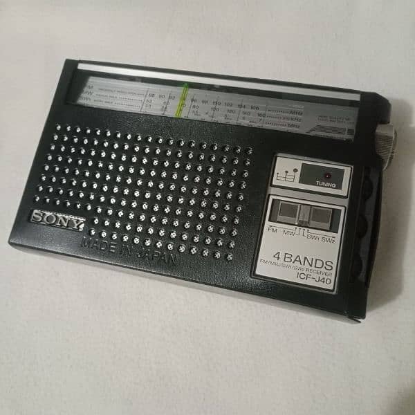 Sony icf J40 Radio Made in Japan 0