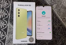 samsung A34 8/128 complete made by Vietnam 0