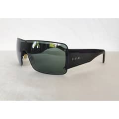 Original Versace Men's Mod 2037 Black Frame Gray Lenses sunglasses