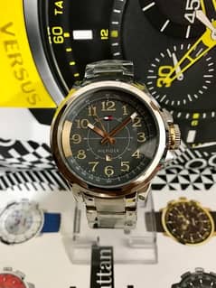 HILFIGER-NEW ORIGINAL WATCH-SEIKO-RADO-OMEGA-ROLEX-TISSOT-CASIO-ARMANI