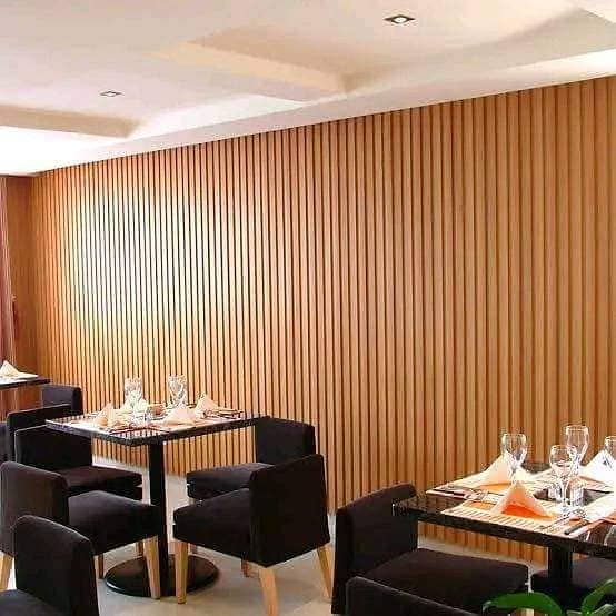 glass paper/ grass carp/Wooden floor/Wpvc Fluted wall panel  blinds. 12