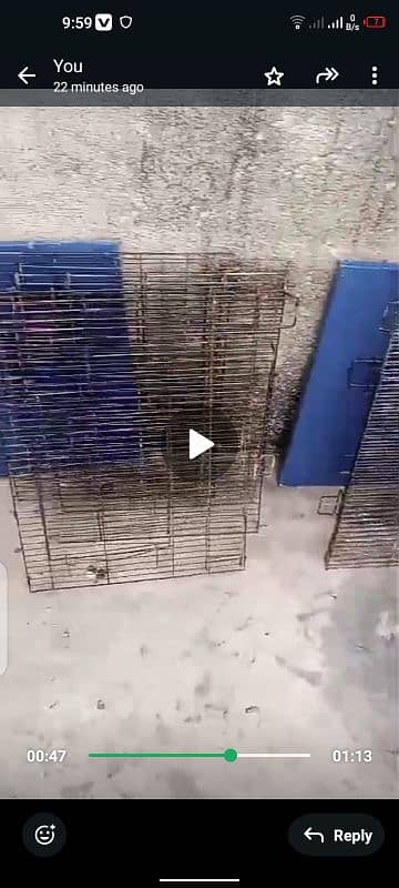 cages 2 parshal cages hai baki 3  single cage hai 4