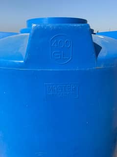 400 GL used water tank