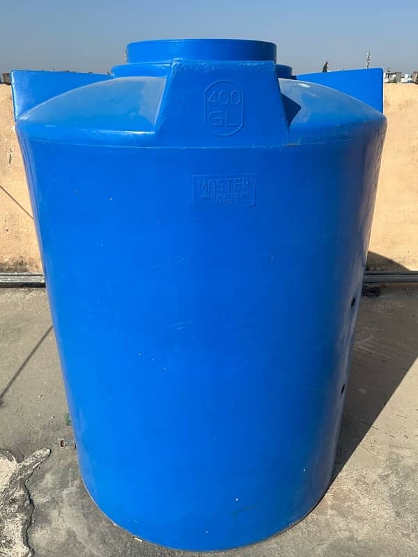 400 GL used water tank 2