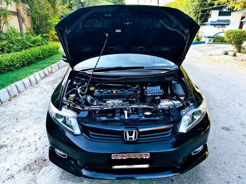 HONDA CIVIC TRIBORN VTI OREAL PROSMATIC (UG) MODEL 2012 ORIGINAL BLACK 9