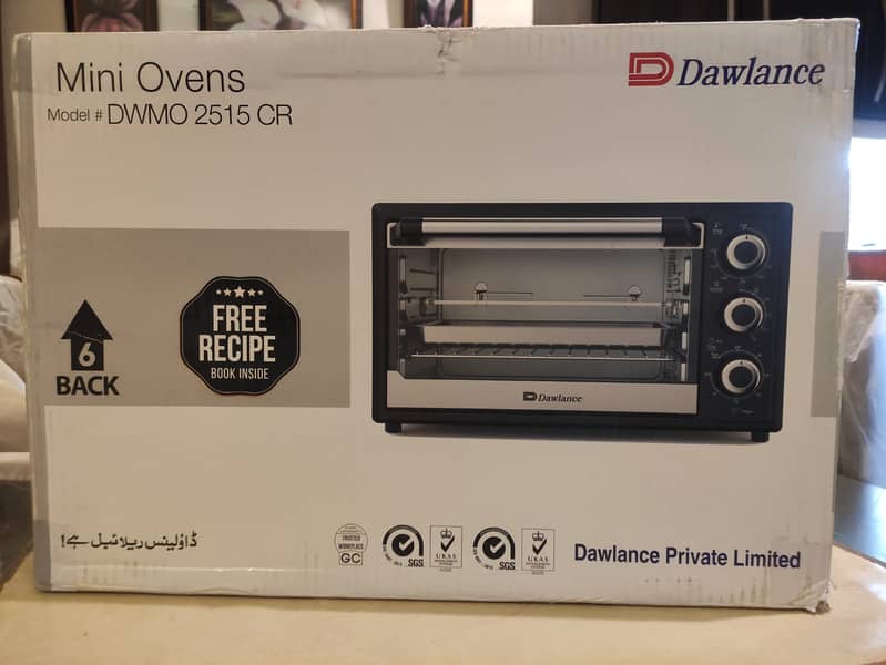 Dawlance Mini Oven 2515CR for sale 6