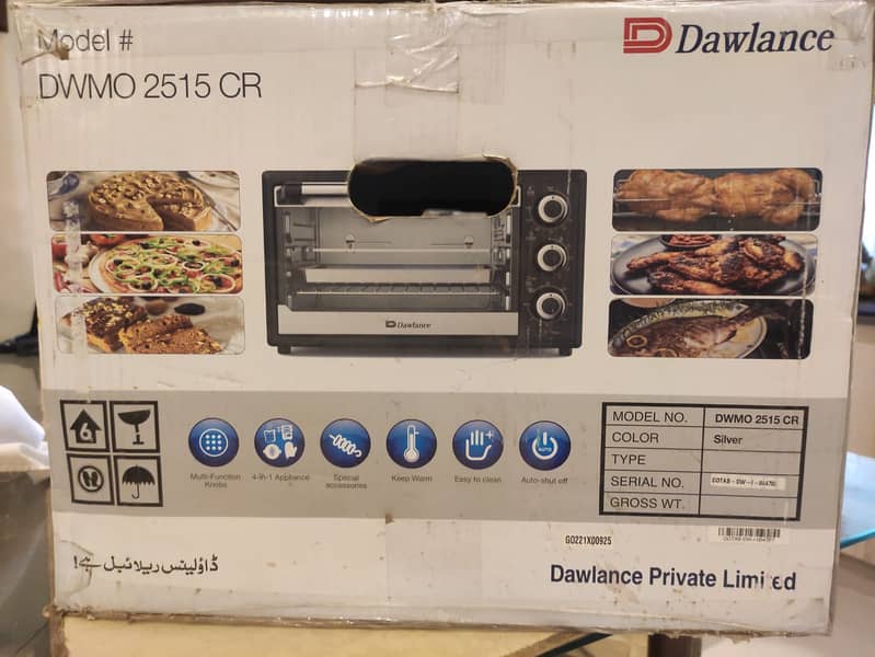 Dawlance Mini Oven 2515CR for sale 7