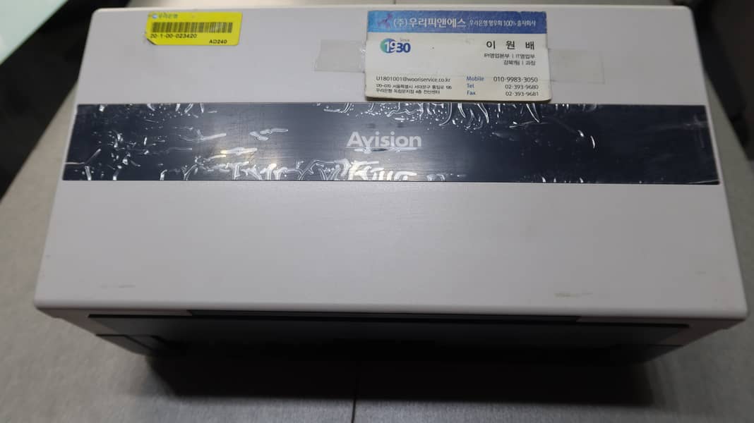 Avision AD240 40PPM Office Documents/Cards Scanner, 118″ Long Scanning 1