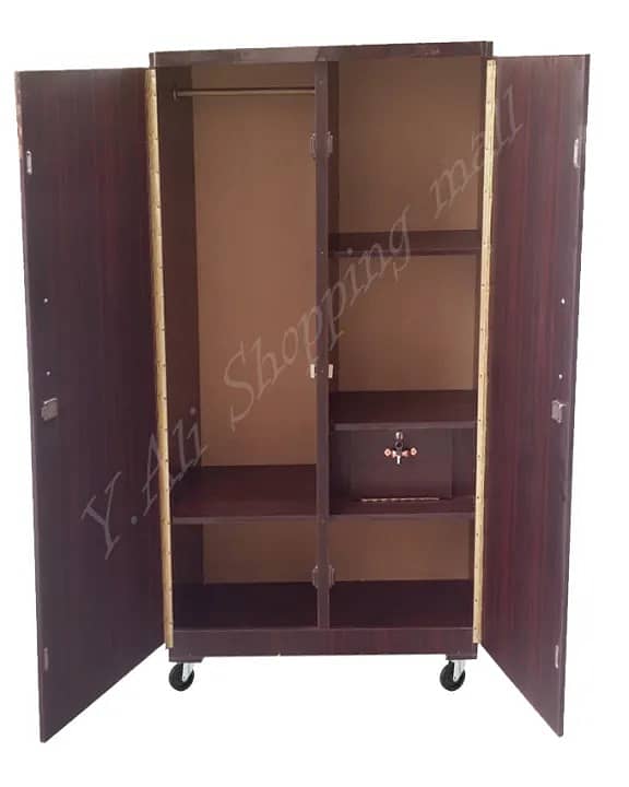 6x3 feet wooden cupboard wardrobe almari cabinet safe furniture 3