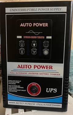 UPS brand new not used 12v battery charger intripable