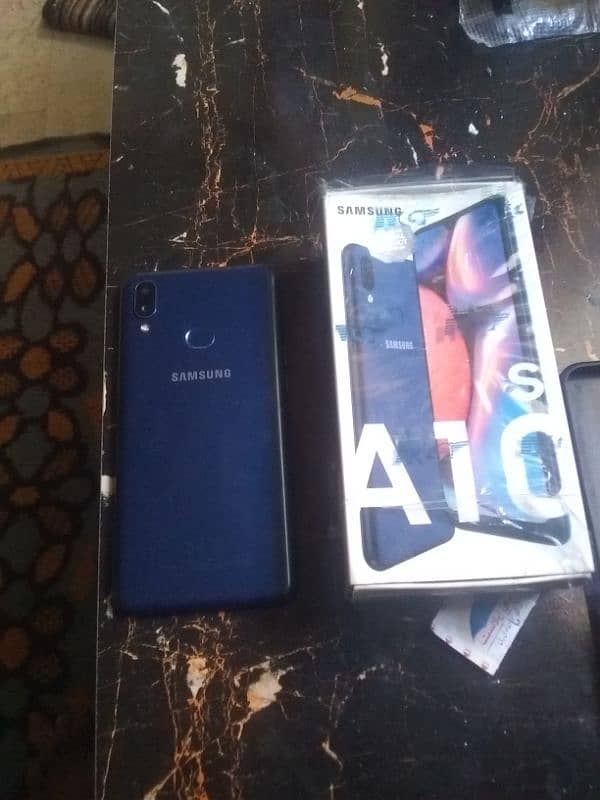 Samsung a10s box or mobile hai PTA approval fingerprint face ID okay 4