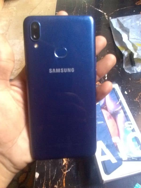 Samsung a10s box or mobile hai PTA approval fingerprint face ID okay 5