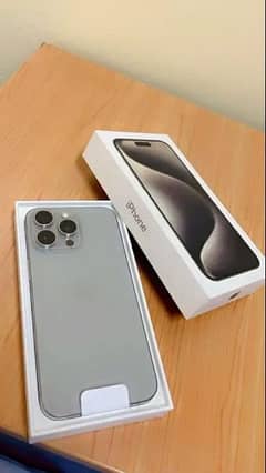 I phone 15 pro max non pta 256 GB 0348/6223/788 Wahtsapp cal 0