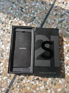 Samsung s21 ultra 5g 16/512 with box