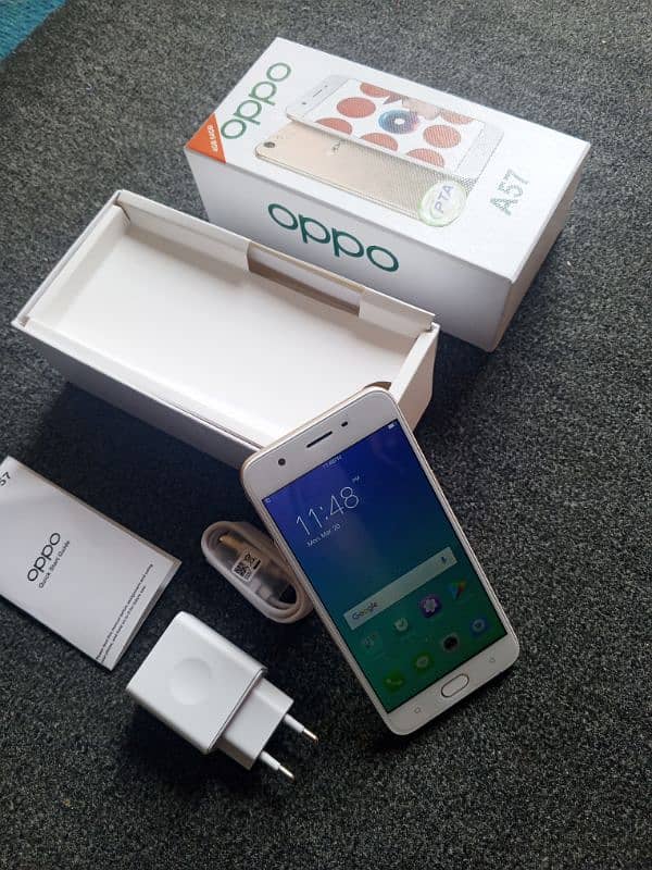 Oppo A57* Brand New with Complete Box 1