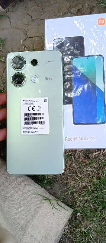 redmi note 13 good condition no open repair 8+256 1