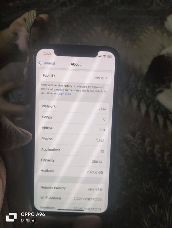 iphone x 256GB pta Approved 2