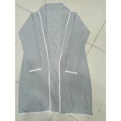 Plain lapel coat for women