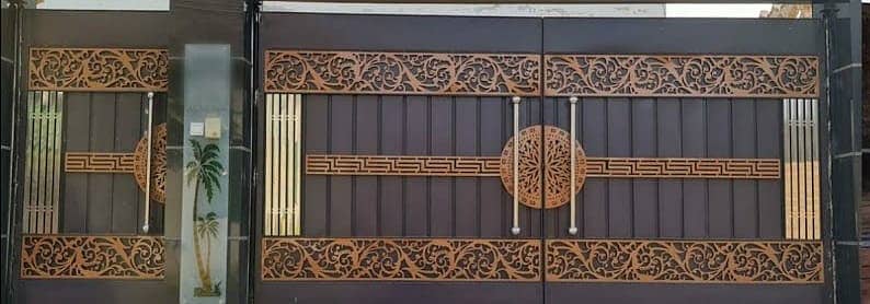 CNC cutting / Gates / doors | cnc | separator | wall hanging | stairs 5