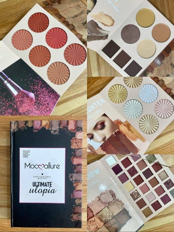 Mocallure 4 In 1 10 Eyeshadow Palette Book 1