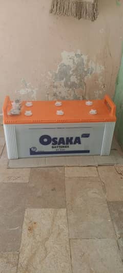 Osaka Battery used like new fresh condition 12v 140AH (23 Plates)HT230