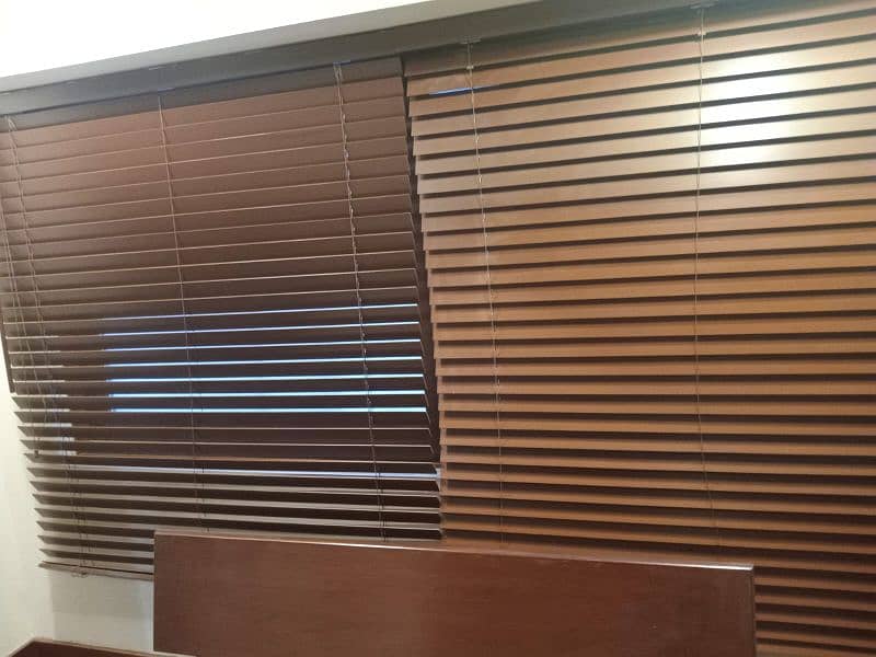 Office Wooden Blinds 2