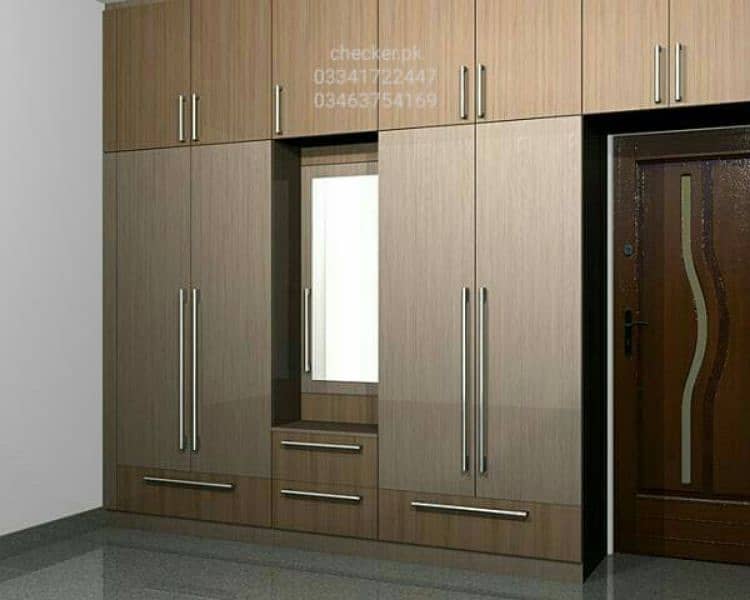 wall cupboard, upper cabinets style wardrobe, full wall armories 0