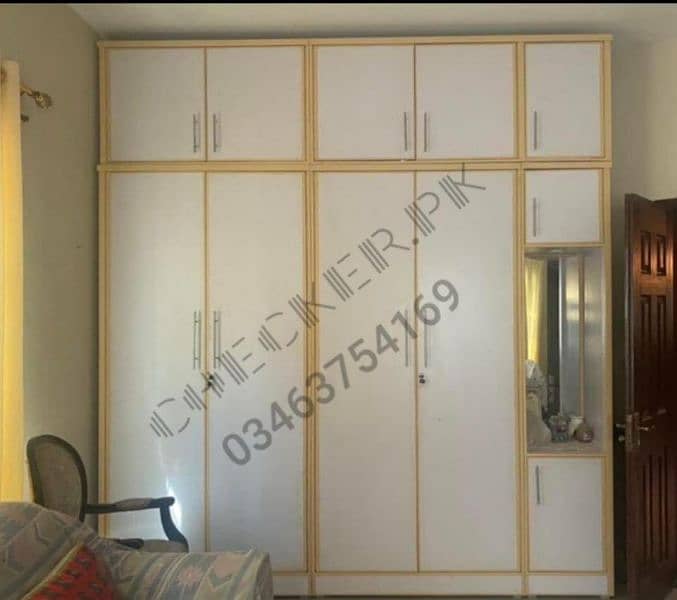 wall cupboard, upper cabinets style wardrobe, full wall armories 5