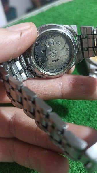 Seiko watch 7. s 26 back crystal good condition 5