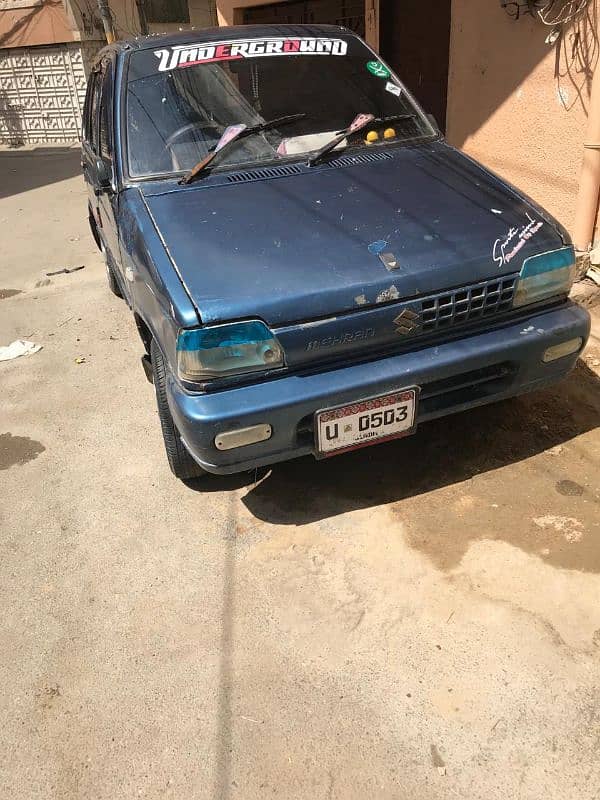 Suzuki Mehran VX 1992 6