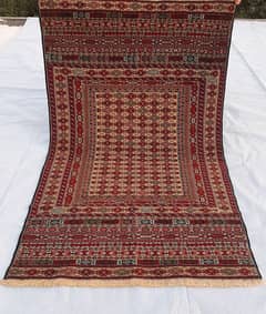 Afghan Handmade Maliki biljik kilim Rug" Handmade wool kilim Rug 0