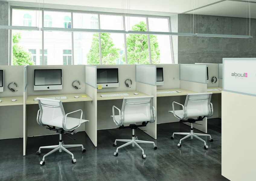 Workstation /Co workspace Table/ Chairs ( 8000 Per Seat ) 6