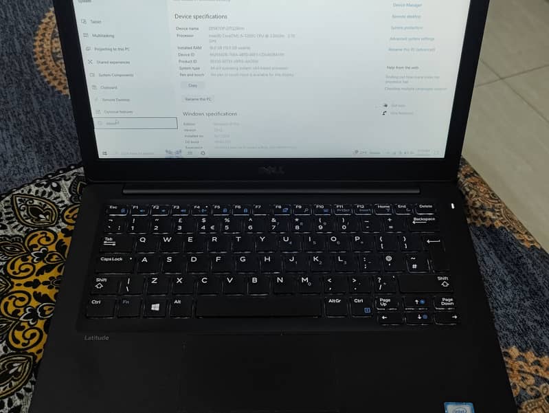 latitude 7280 core i5 7th gen (16gb ram) 2