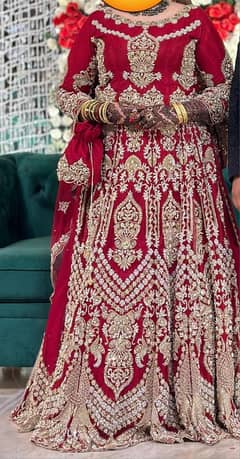 Bridal lehnga | Wedding dress | Barat dress | bridal lehnga for sale*