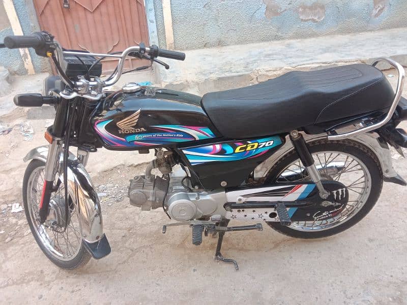 Honda CD 70cc 2024 Model 4