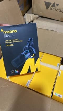 Maono USB/XLR podcast Dynamic Microphone PD200X 0