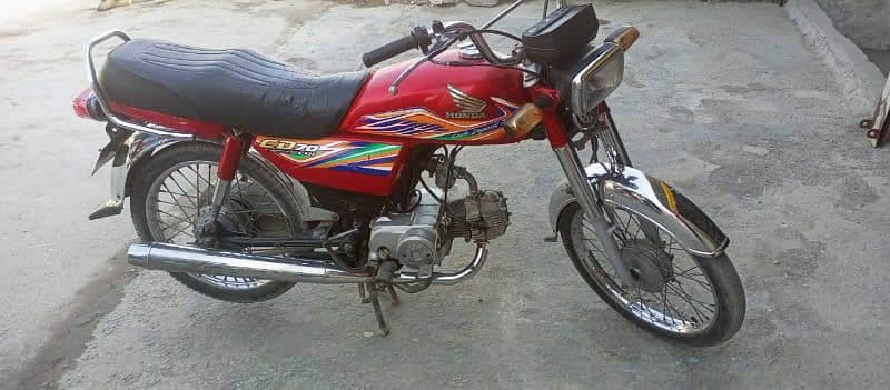 honda cd 70 2020 urgent for sale 2