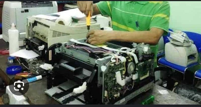 HP printer MFP technician 2