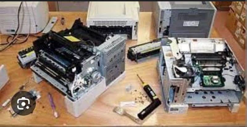 HP printer MFP technician 4